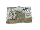 Harley Davidson Motor Cycles Salute To America Pewter & Copper Plaque — Collectibles:Transportation:Motorcycles:American:Harl