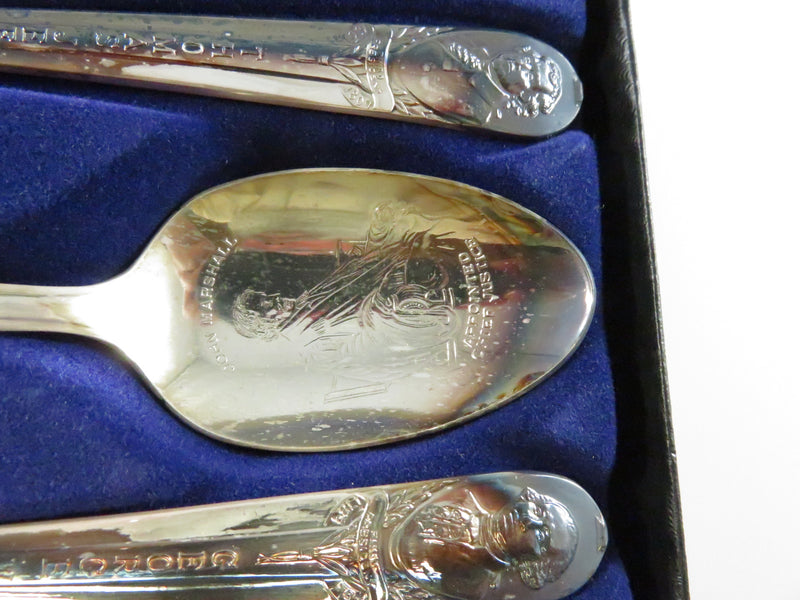 Presidential Collector Spoon Set George Washington John Adams Thomas Jefferson - 6"