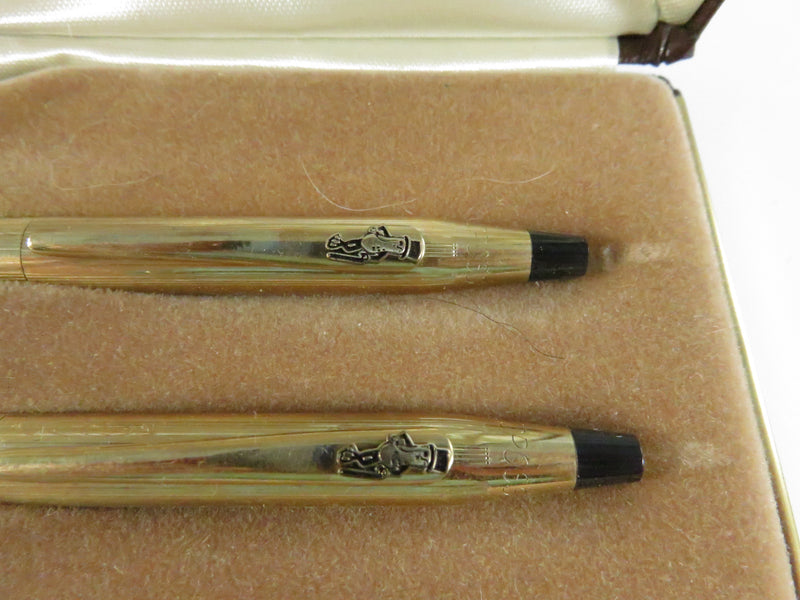Cross Classic Century 10K Gold-Filled Pen & Pencil Set with Mr. Peanut