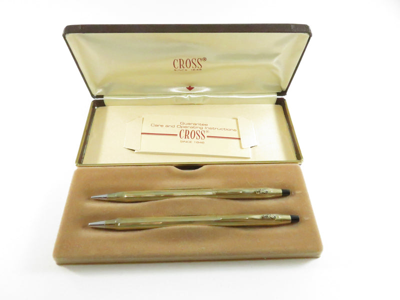 Cross Classic Century 10K Gold-Filled Pen & Pencil Set with Mr. Peanut