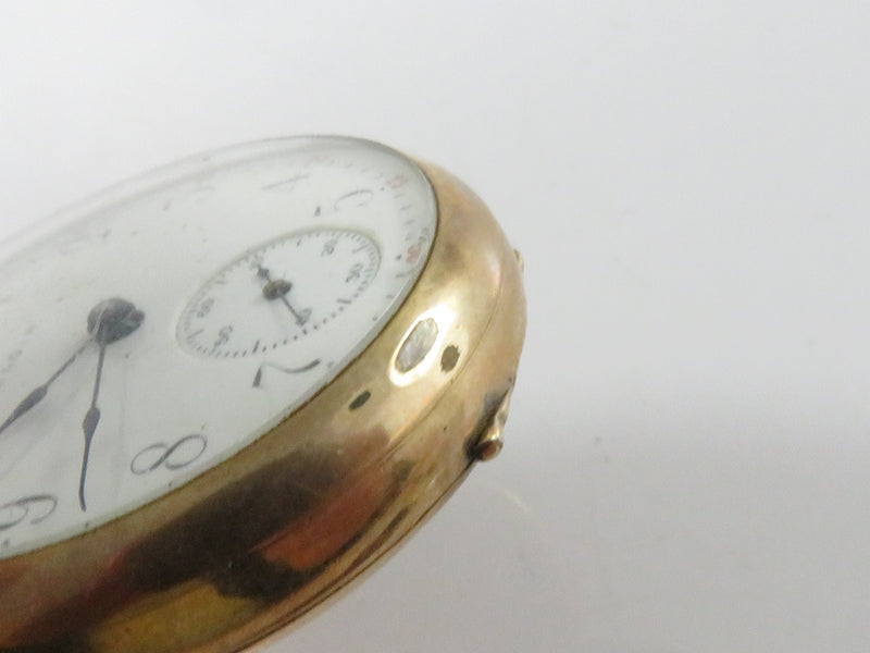 1912 Elgin Size 0s Pendant Pocket Watch Model 3 7j Grade 324 For Repurpose