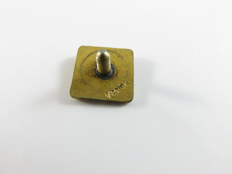 American Chemical Society ACS Lapel Pin 1/20 10K Gold Filled Blue Enamel