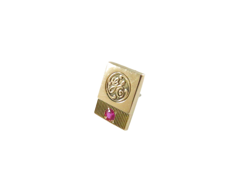 10K General Electric Tie Tack pin