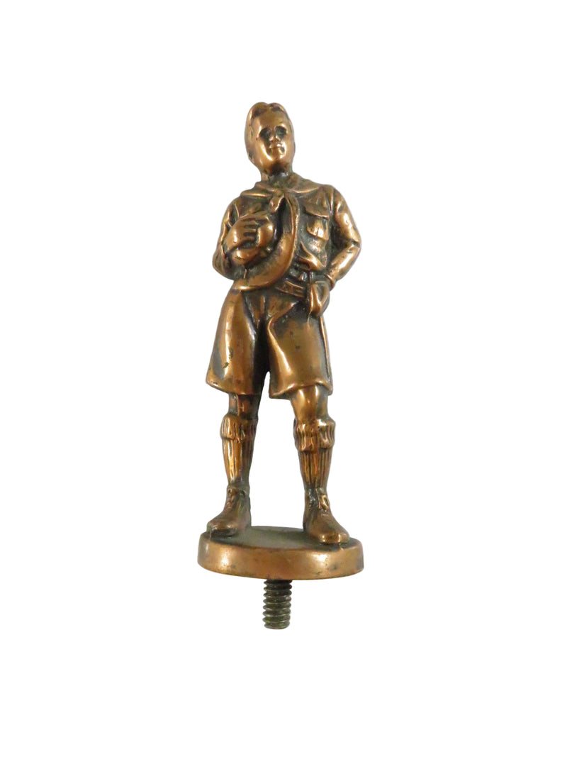 Vintage R. Tait McKenzie “The Ideal Scout” Bronze Trophy Topper – Approx. 4 1/4" High