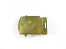 Boy Scouts Brass Belt Buckle – North & Judd Anchor Hallmark – Approx. 2 1/4" x 1 1/2" — front view