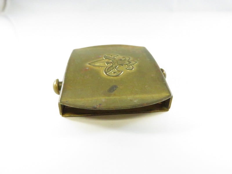Boy Scouts Brass Belt Buckle – North & Judd Anchor Hallmark – Approx. 2 1/4" x 1 1/2"