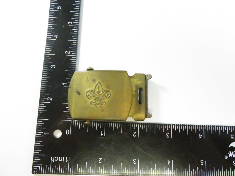 Boy Scouts Brass Belt Buckle – North & Judd Anchor Hallmark – Approx. 2 1/4" x 1 1/2"