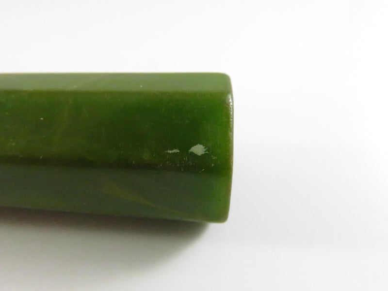 Edlund Co. Green Bakelite Handle Bottle Opener Antique 4 3/4" Pat. Pend.