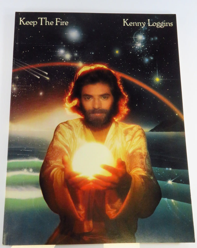 Kenny Loggins Keep The Fire 1980 Paperback Piano Music Book