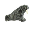 A Wolf Original Canadian Hand-Made Walrus Sculpture 4¼″ Soapstone Figurine — front view
