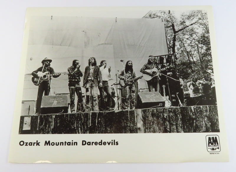 8x10 Ozark Mountain Daredevils A&M Records Stage Photograph