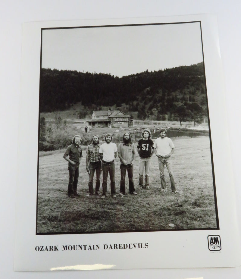 Ozark Mountain Daredevils Farmstead 8x10 Photograph A&M Records