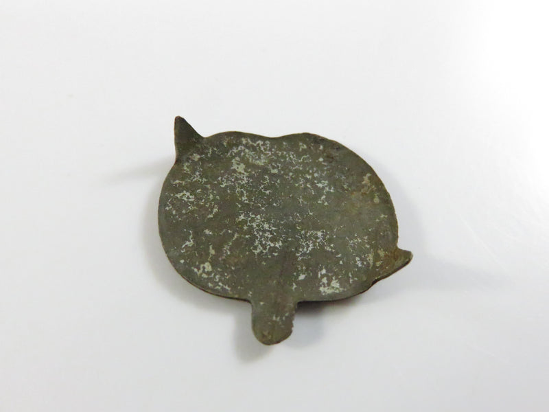 Antique Apple Sun Cured Tobacco Tin Tag Advertising Collectible