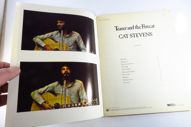 Cat Stevens Teaser and the Firecat Piano Arrangements Starshine Library
