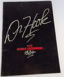 Dr. Hook with Dennis Locorriere 1984 Official Programme De Montfort Hall Leicest — Entertainment Memorabilia:Music Memorabili