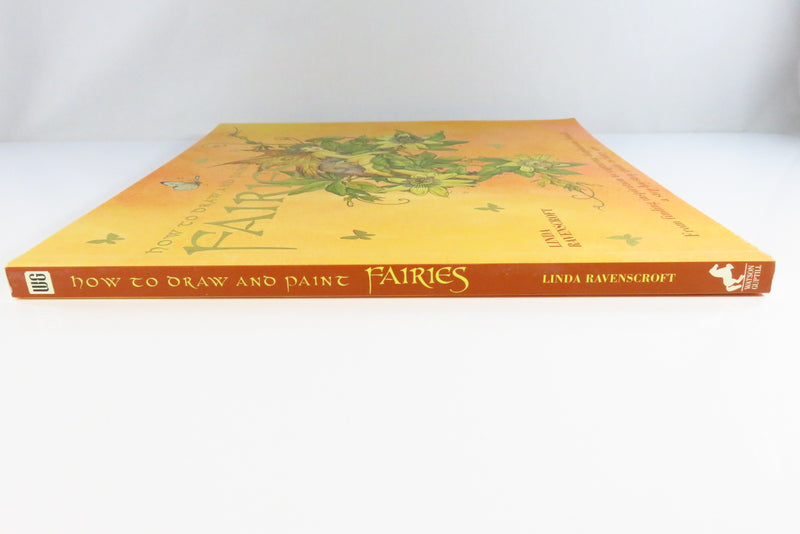 How To Draw and Paint Fairies Linda Ravenscroft Paperback Guidebook