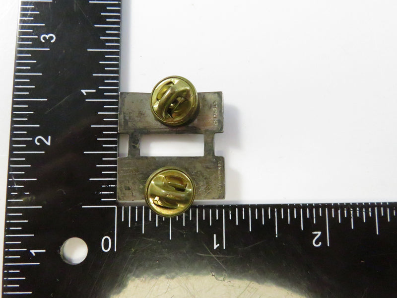 Vintage Vanguard Sterling Silver Captain Rank Insignia Pin Badge Military 1953-1965