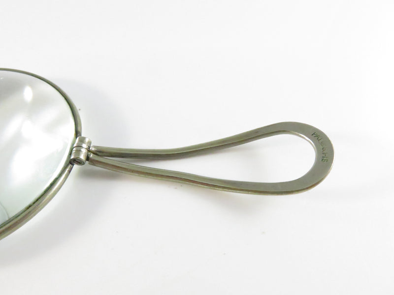 Antique American Optical Folding Magnifying Glass AO Marked Pat. 6-1-15