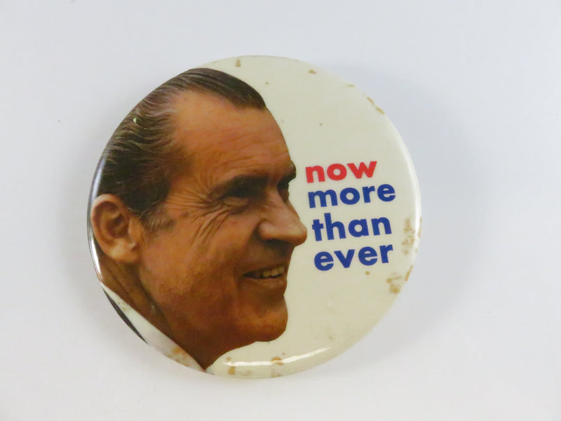 1972 Nixon Now More Than Ever Campaign Lot Button Pen Nail File Republican Promo