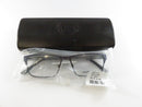 Phat Farm HV705 Navy Eyeglass Frames Men's Rectangle 57-16-150 with Case — front view