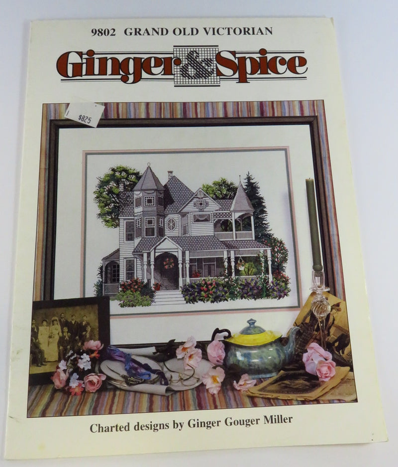 9802 Grand Old Victorian House Ginger & Spice Cross Stitch