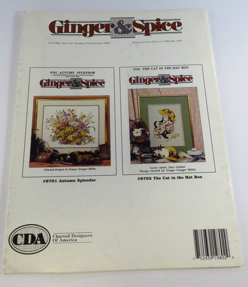 9802 Grand Old Victorian House Ginger & Spice Cross Stitch