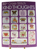 80+ Cross-Stitch Kind Thoughts Patterns by Leisure Arts — front view