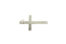 Sterling Silver Cross with Etched Details 925 TK Pendant Charm product image for Just Stuff I Sell, clear front view, neutral background, original listing photo, optimized descriptive alt text, centered composition variant 2