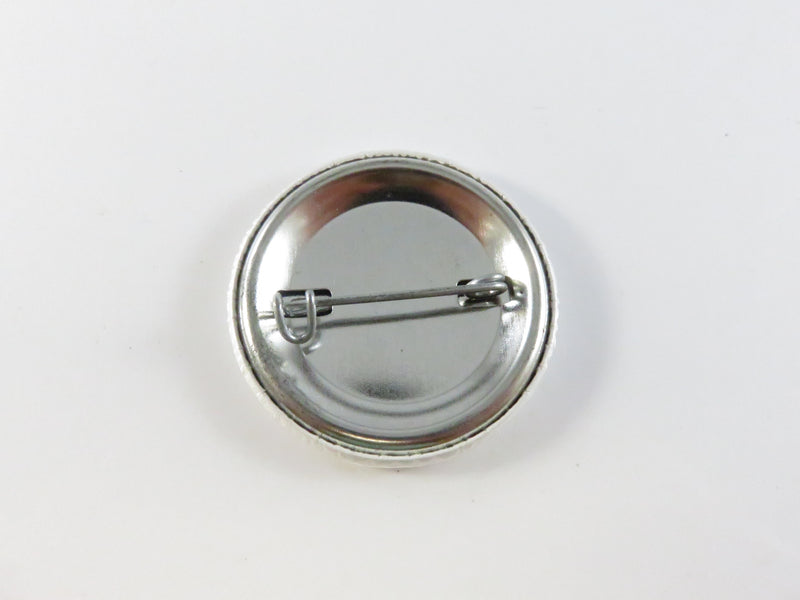 Polar Bear Logo Vintage Pinback Button