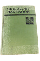 Girl Scout Handbook 1937 3rd Impression Hardcover Book — front view