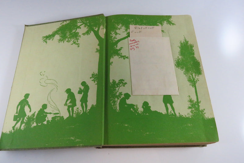 Girl Scout Handbook 1937 3rd Impression Hardcover Book