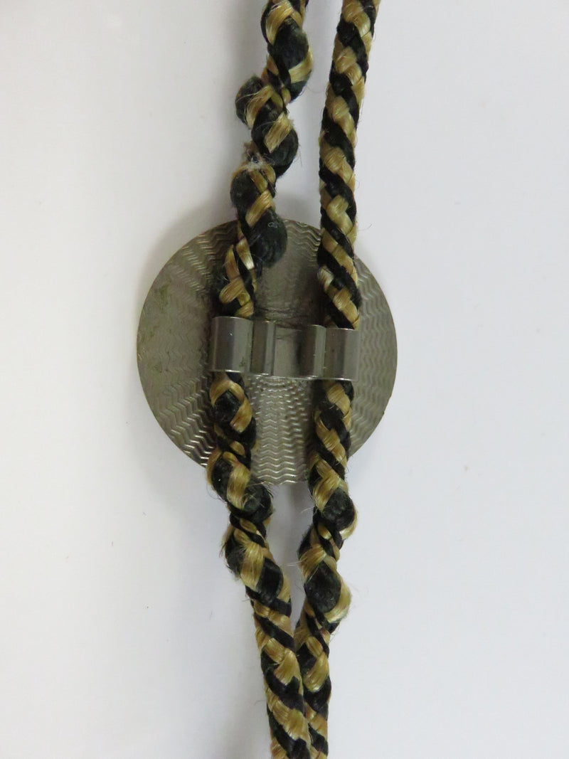 Vintage Knights Templar Cross Bolo Tie with Enamel and Metal Tips