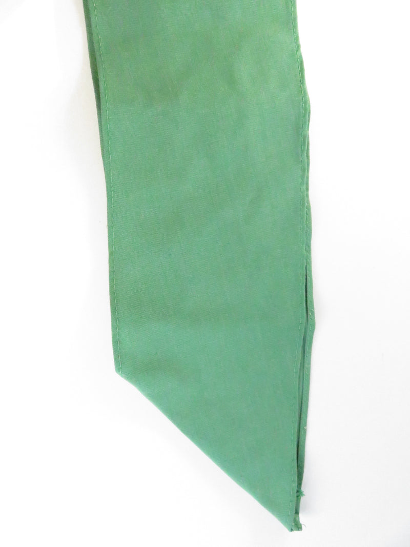 Girl Scout Sash Section with Council Tab, Membership Insignia, Brownie Wings, and Fun Patches