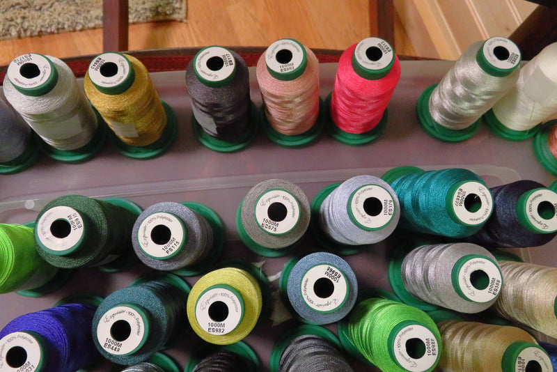 Exquisite Pre-owned 1000M Spool Assortment 60 Rolls Cheap Color Stock Up
