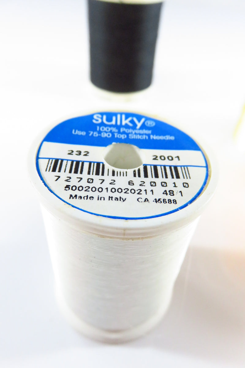 8 Spool Variety Janome, Gutermann, Sulky, Signature Various Colors