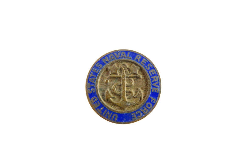 Antique United States Naval Reserve Force Collar Lapel Button — Collectibles:Militaria:WW I (1914-18):Original Period Items:U