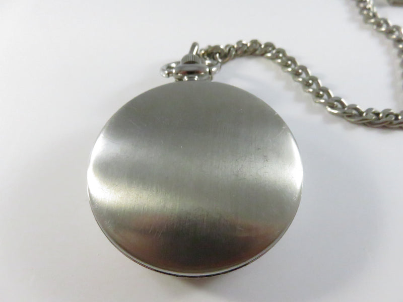 Remington Hunting Themed Pocket Watch with Chain