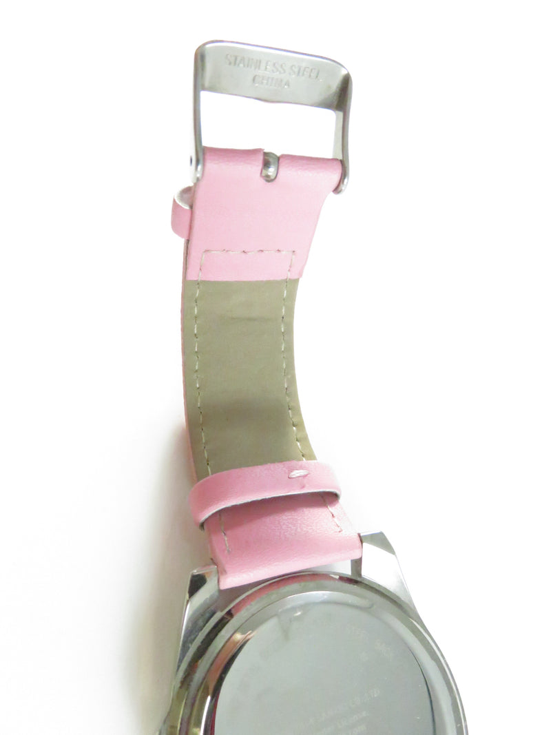 Hello Kitty Sanrio SIL-3419 Rhinestone Bezel Quartz Watch with Case