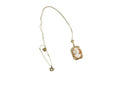 Dason 10K Gold Cameo Pendant Necklace, Shell Carving, 3 g, Chain Repair Needed — For Restoration • 10K, Gold • Diamond — fron