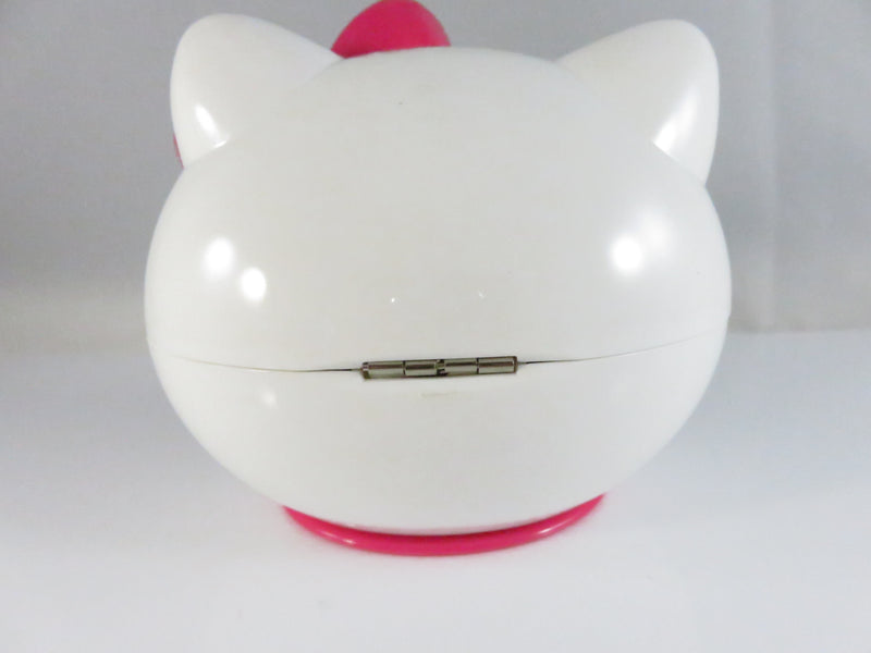 Hello Kitty Sanrio SIL-3419 Rhinestone Bezel Quartz Watch with Case