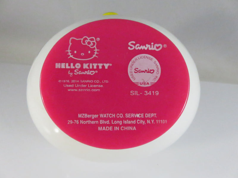 Hello Kitty Sanrio SIL-3419 Rhinestone Bezel Quartz Watch with Case