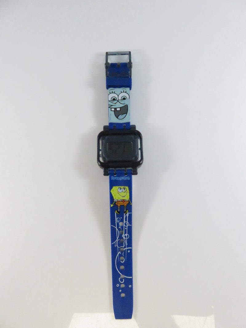 SpongeBob SquarePants 2004 Burger King Digital Watch with Tin