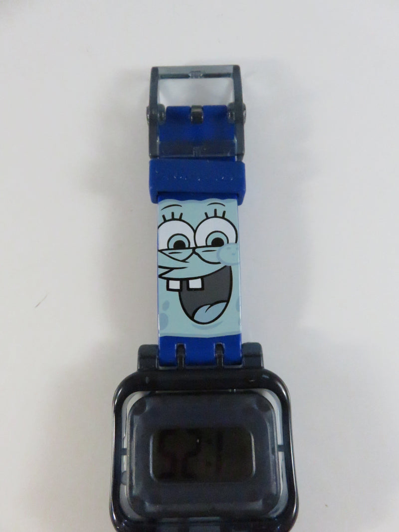 SpongeBob SquarePants 2004 Burger King Digital Watch with Tin