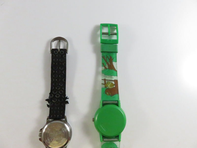 Timex TMX Monster Analog Watch + Disney The Fox and the Hound Digital Watch Lot