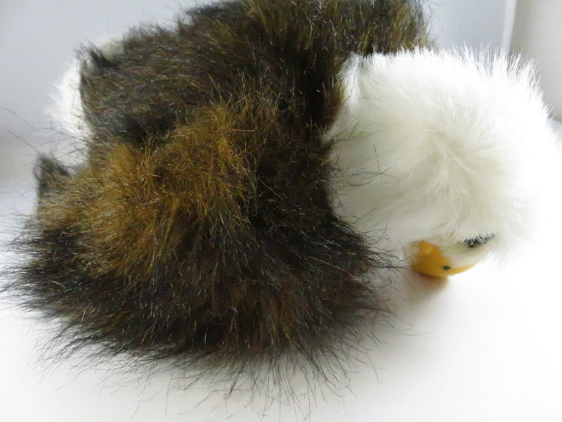 Kellytoy Bald Eagle Plush 10" Vintage Bird Stuffed Animal Wildlife Patriotic Collectible with Hang Tag