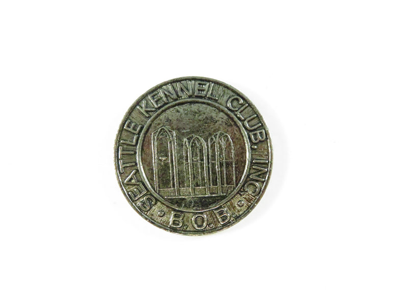 Vintage Seattle Kennel Club “Best of Breed” Chief Seattle Medallion (1.5" Round)