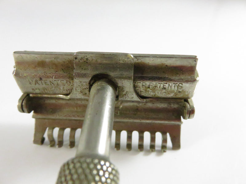 Valet Auto Strop Razor 1912 Patent Mark Safety Razor Collectible Grooming Tool