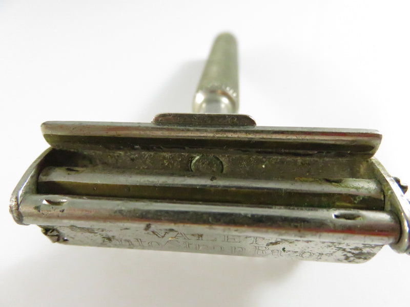 Valet Auto Strop Razor 1912 Patent Mark Safety Razor Collectible Grooming Tool