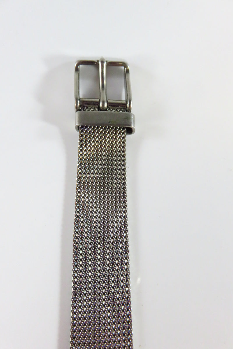 Retro Vivani Quartz Wrist Watch with Original Mesh Watch Band