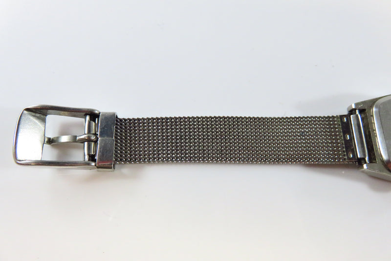 Retro Vivani Quartz Wrist Watch with Original Mesh Watch Band